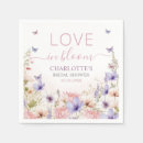 Search for wildflower napkins Bride