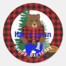 Search for lumberjack plaid stickers Bear