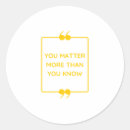 Search for you matter stickers Motivation