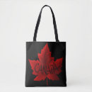 Search for canada maple leaf bags Red