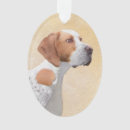 Search for pointer dog christmas tree decorations Puppy