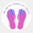Search for flip flops stickers Blue