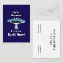 Search for spacecraft business cards Extraterrestrial