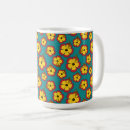 Search for yellow hibiscus mugs Red