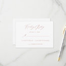 Search for white roses rsvp cards Script calligraphy typography