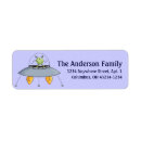 Search for alien return address labels Outer space