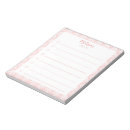 Search for checklist notepads Girly