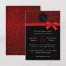 Search for red damask invitations Antique