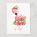 Search for pink flamingo cards Thinking of you