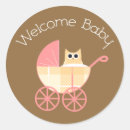 Search for pink owl stickers Sweet