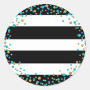 Search for turquoise stripe stickers Aqua