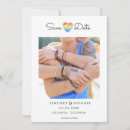 Search for lgbtq save the dates Rainbow