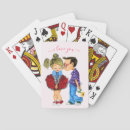 Search for cute valentine playing cards Couple