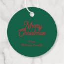Search for christmas favour tags Green