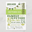 Search for word art invitations Green