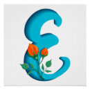 Search for alphabet e posters Initial