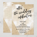 Search for burlap wedding invitations Modern