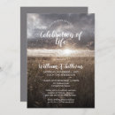 Search for celebration of life sunrise invitations Remembrance