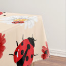 Search for ladybug tablecloths Red