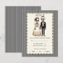 Search for bride and groom cartoon invitations Vintage