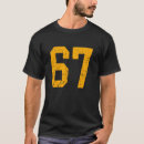 Search for number 67 tshirts Distressed