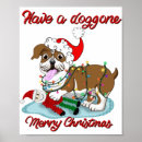 Search for bulldog posters Xmas