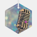 Search for microphone christmas tree decorations Singing