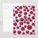 Search for ladybug postcards Polka dots