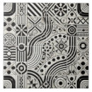 Search for black and white mosaic tiles Geometry