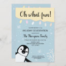 Search for penguin seasonal invitations Fun