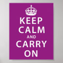 Search for blue keep calm carry on posters Vintage