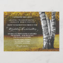Search for birch tree wedding invitations Carved initials