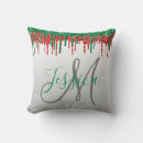 Search for red christmas cushions Glitter