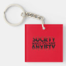 Search for edgy key rings Red and black