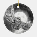 Search for owl christmas tree decorations Raptor