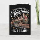 Search for locomotive christmas cards Santa