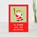 Search for santa baseball christmas cards Team