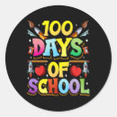 Search for 100 days celebration stickers Students