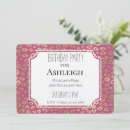 Search for pink leopard invitations Glam