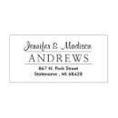 Search for stripe postage Return address