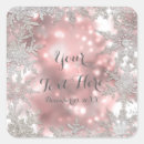 Search for pink snowflakes stickers Birthday