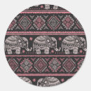 Search for elephant pattern stickers Animal