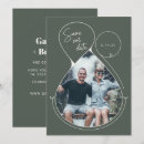 Search for forest save the dates Minimalist