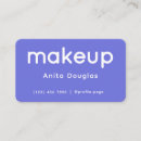 Search for bridal makeup artist business cards Aesthetician