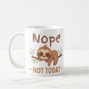 Search for funny sloth mugs Brown