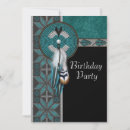 Search for native american invitations Turquoise