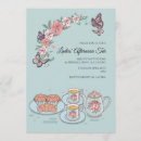 Search for ladies tea party invitations Flowers