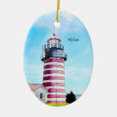 Search for maine lighthouse christmas tree decorations Lubec
