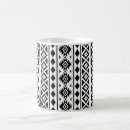 Search for aztec coffee mugs Black and white