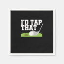 Search for funny golf napkins Sports